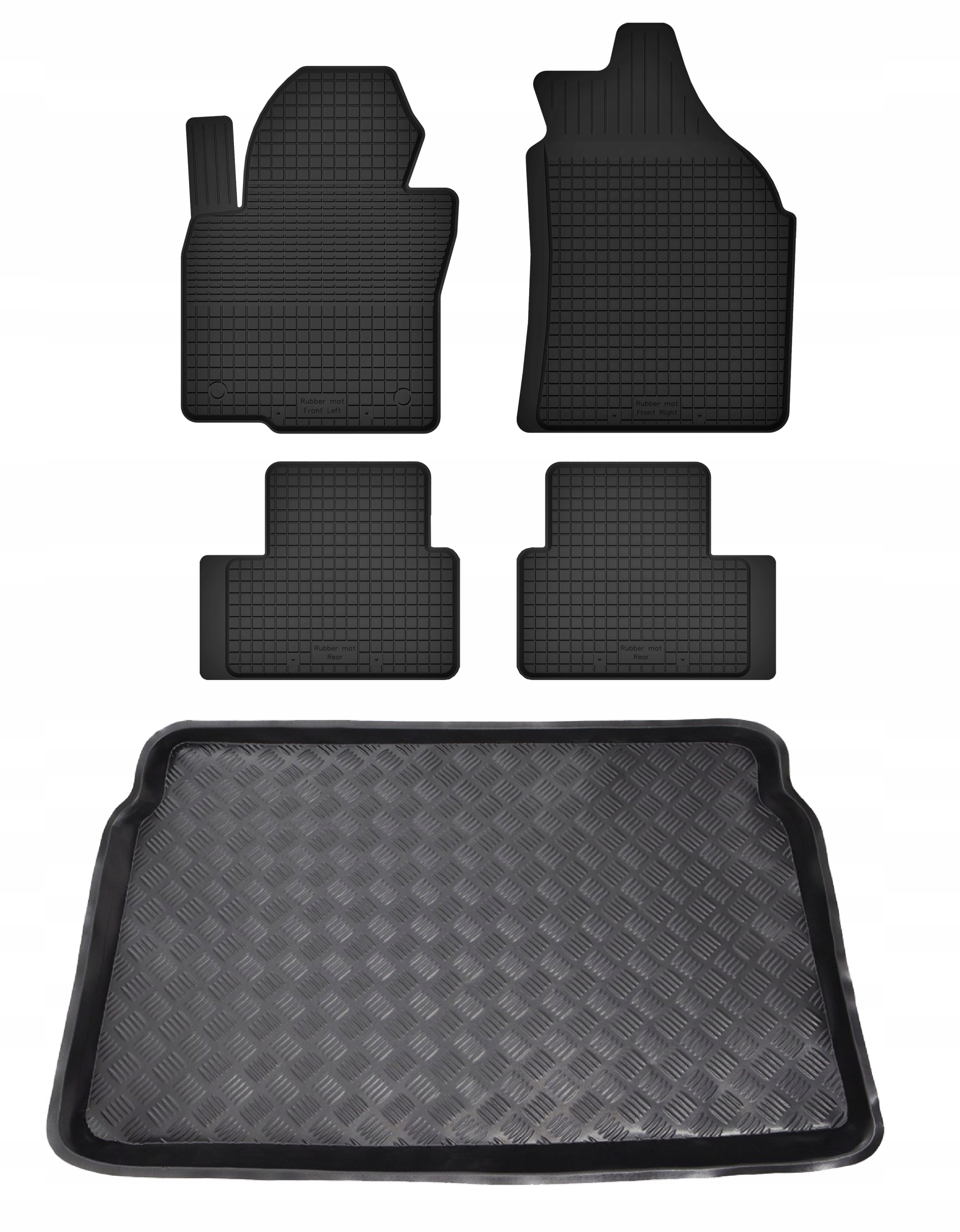 Килимки Суміш-Пластик gumowe4017cxt16 5 el.