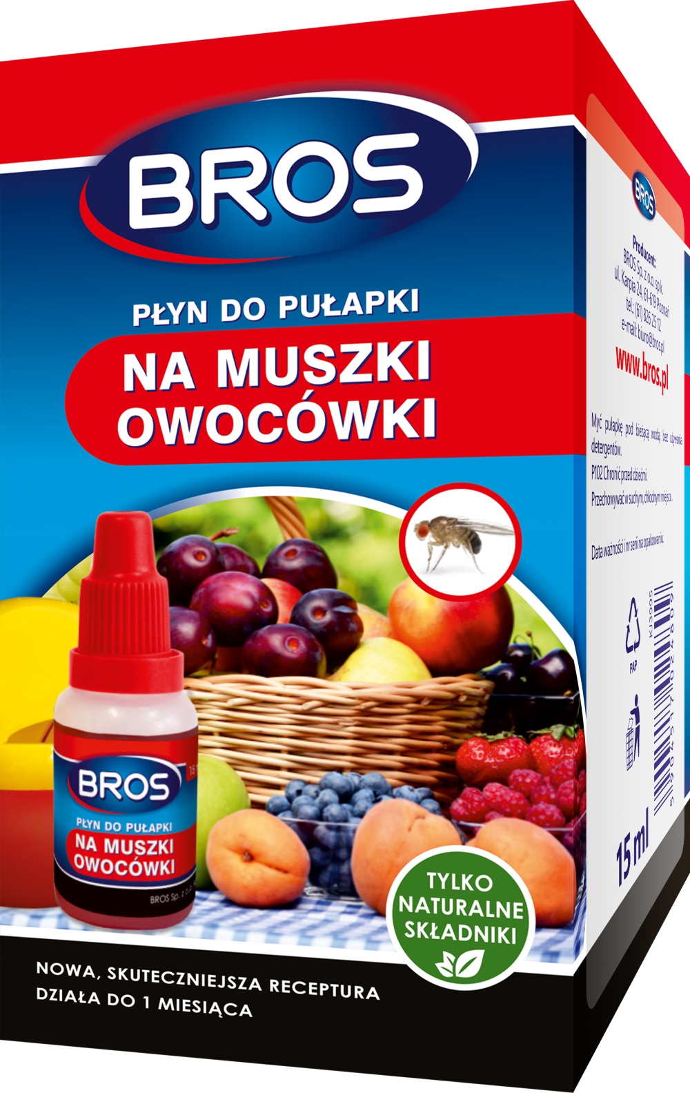 

Płyn Do Pułapki Na Muszki Owocówki Wabiący Bros