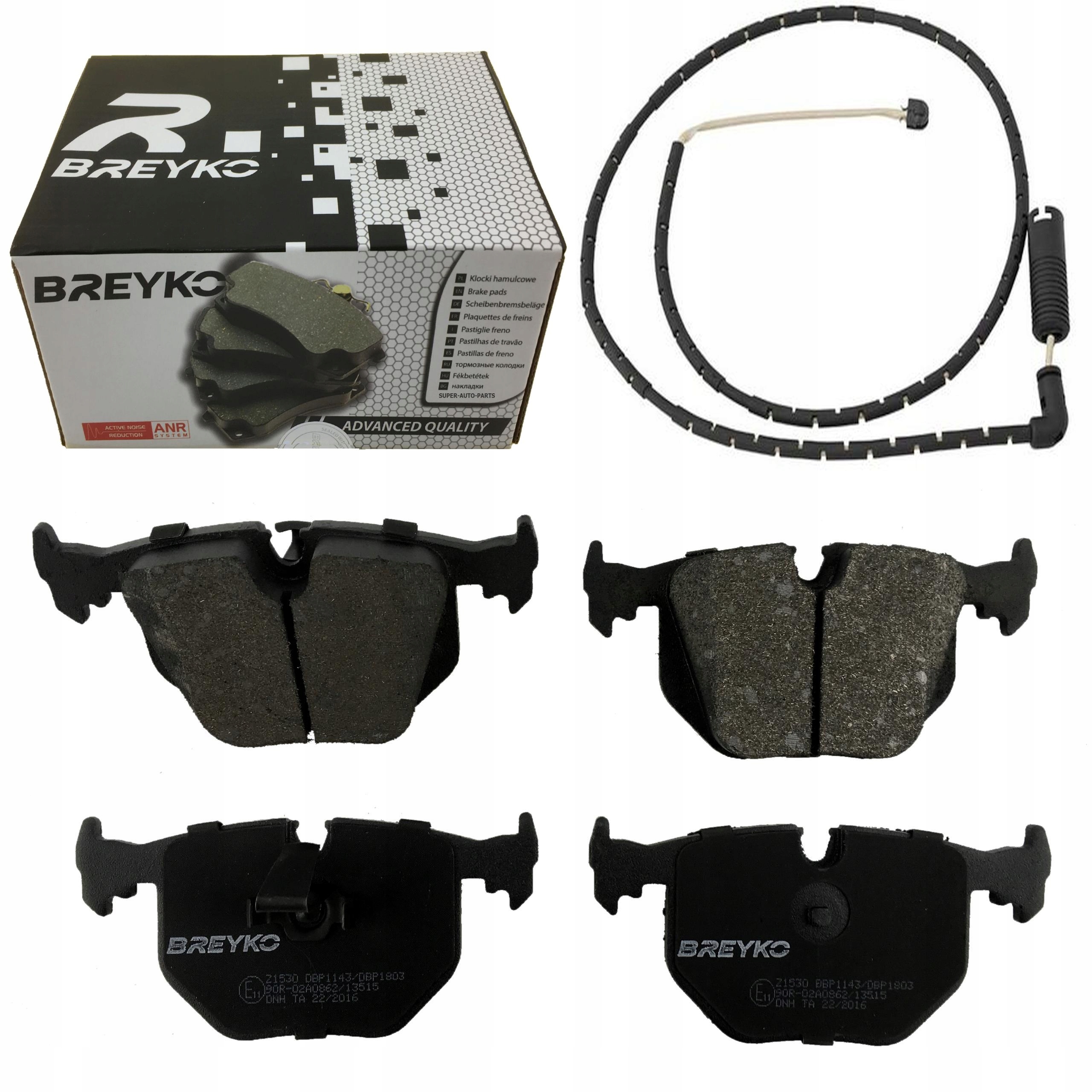 

Klocki Czujnik Zużycia Tył Bmw X3 E83 2003-2011