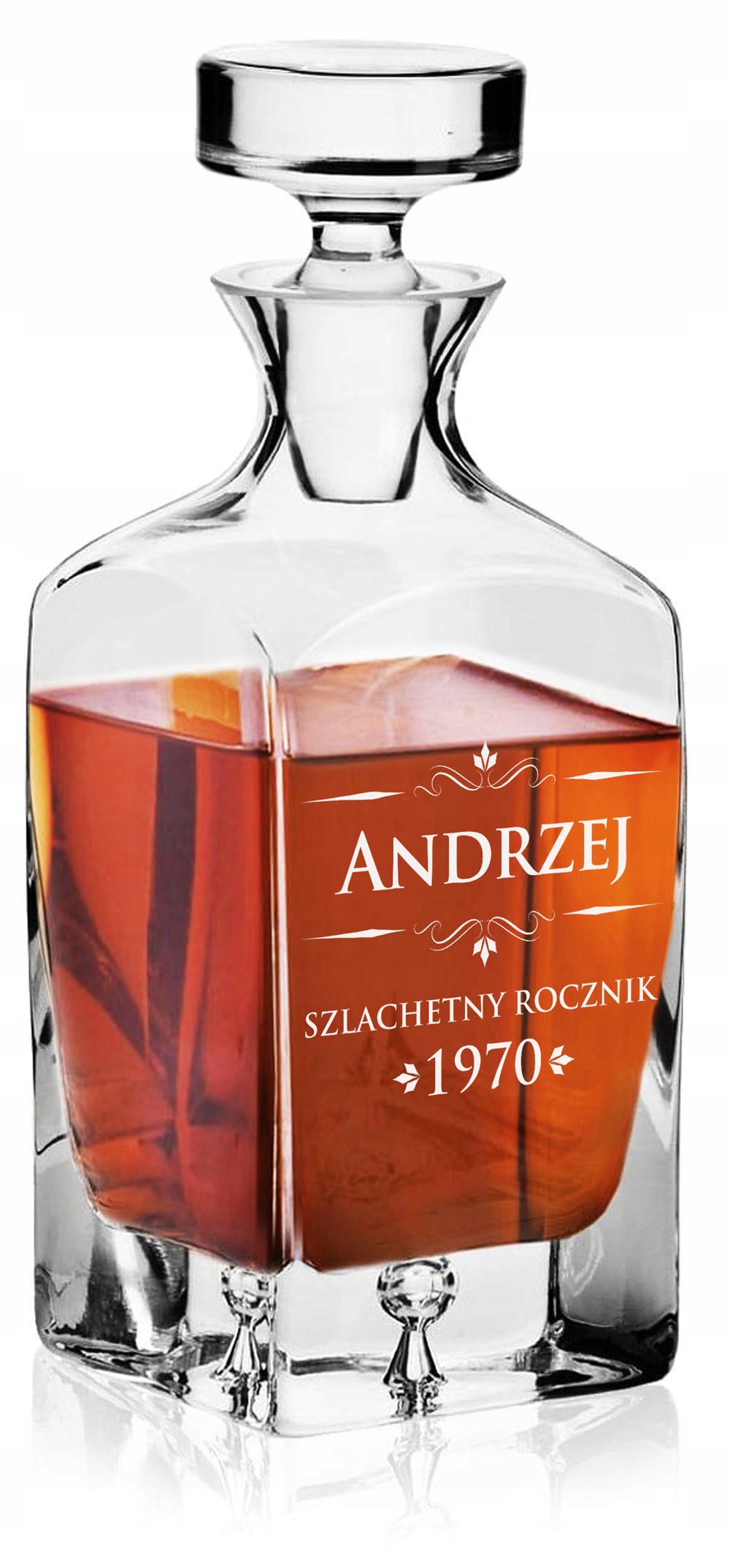 

dla Faceta karafka do whisky z grawerem