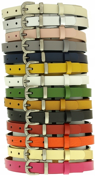 Pasek Dziewczęcy do sukienki spodni czarny KOLORY EAN (GTIN) 6000002075666