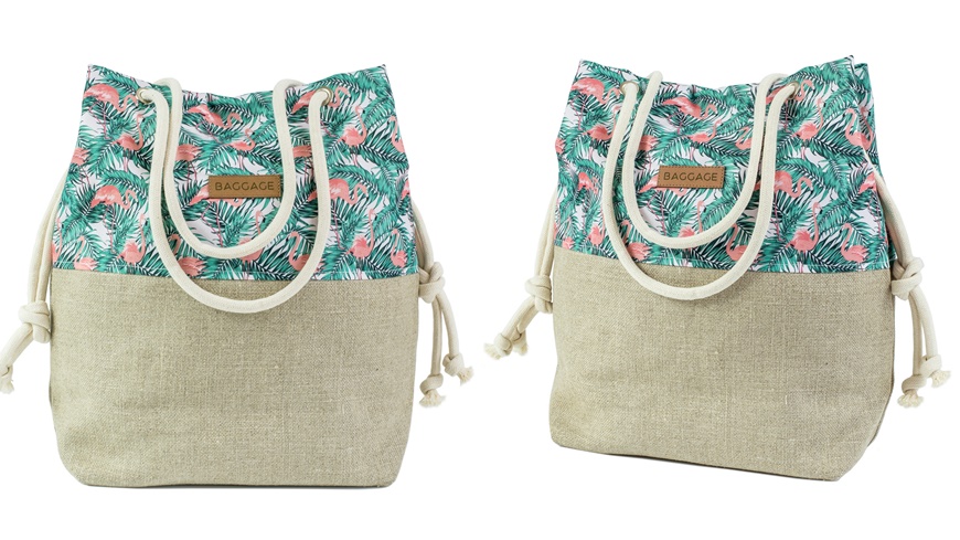 TOREBKA WOREK SHOPPER TORBA FLAMINGI LEN 10 WZORÓW Płeć kobieta