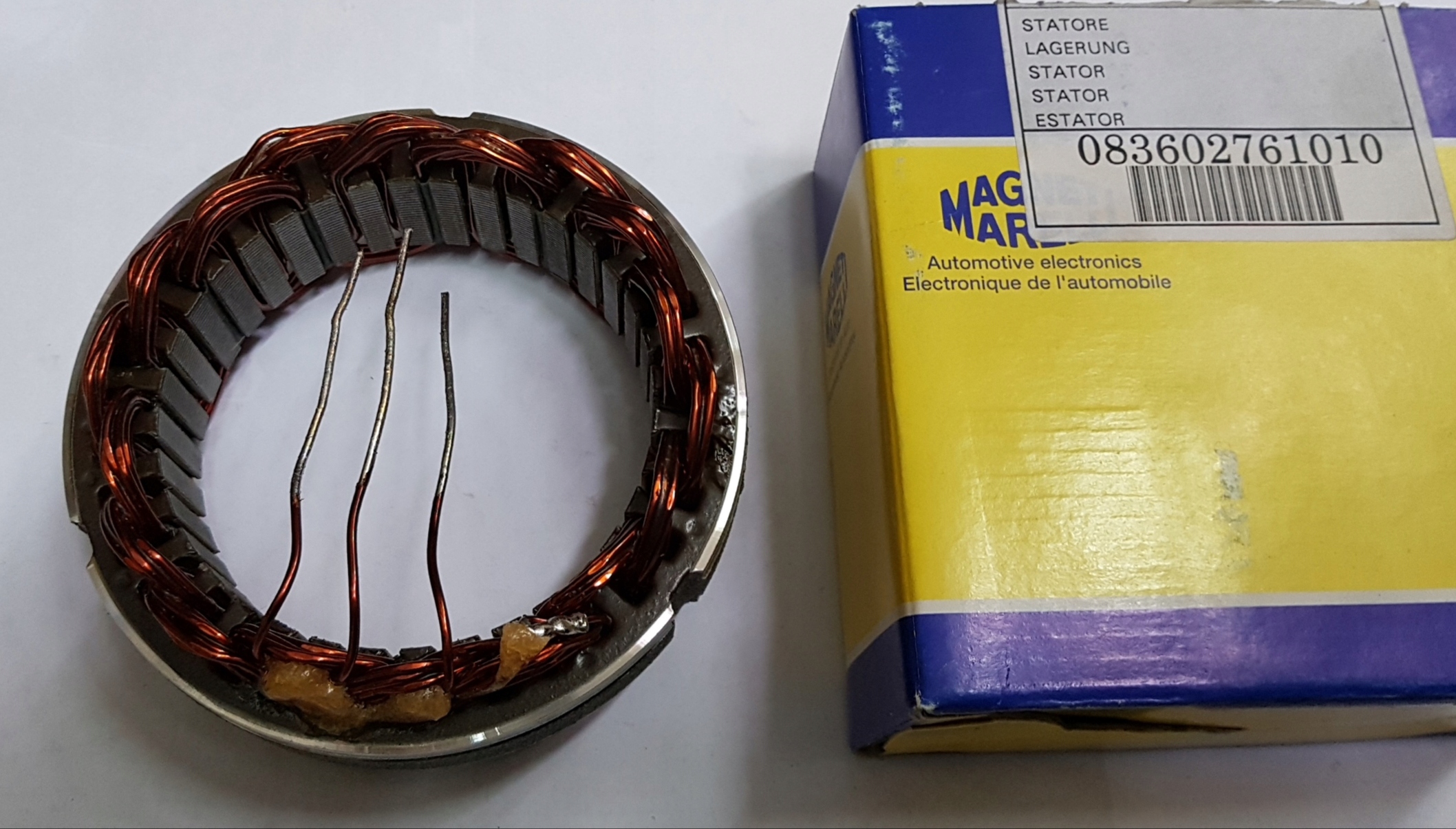 STOJAN ALTERNATORA FIAT 65A MAGNETI MARELLI EAN (GTIN) 8001063109862