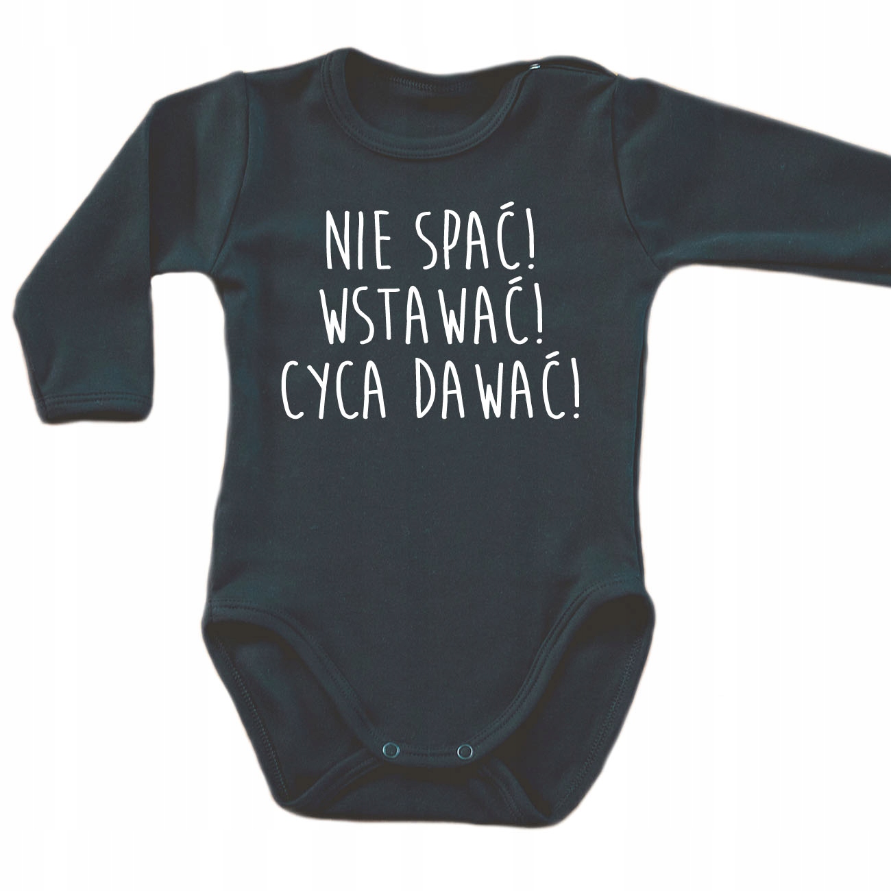 

Body niemowlęce Nie Spać Cyca Dawać bodziaki C-dr