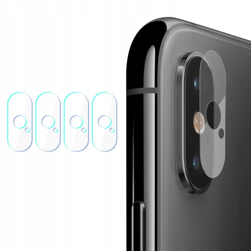 

Szkło na aparat do iPhone X, 3mk Flexible Glass