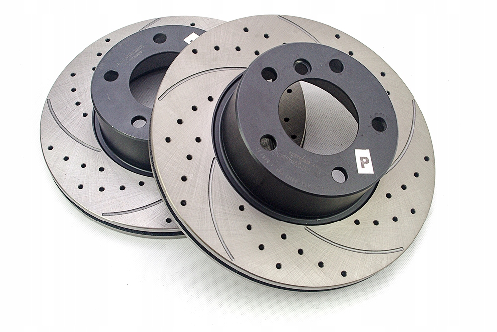 TUNINGOWE Tarcze 296mm Klocki PRZOD BMW 5 E39 Discs type perforated ventilated
