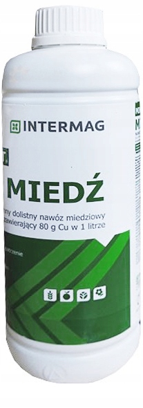 

Mikrovit Miedź 1L Nawóz Uzupełnia Niedobór Miedzi