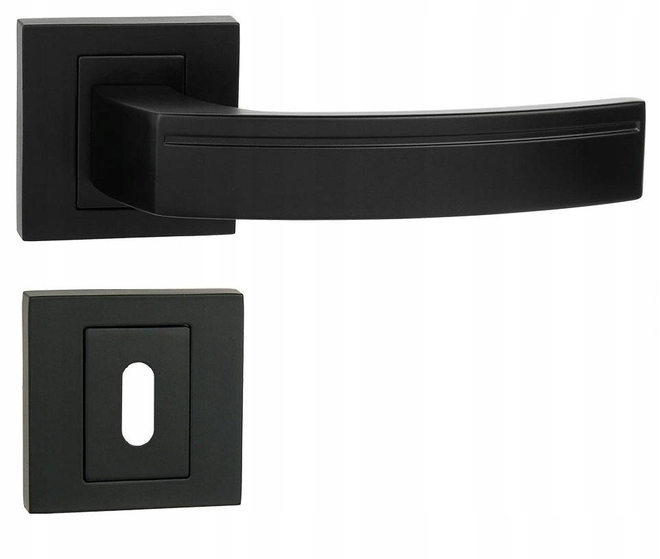 klika kliky Odessa černá, černé rozety na klíč