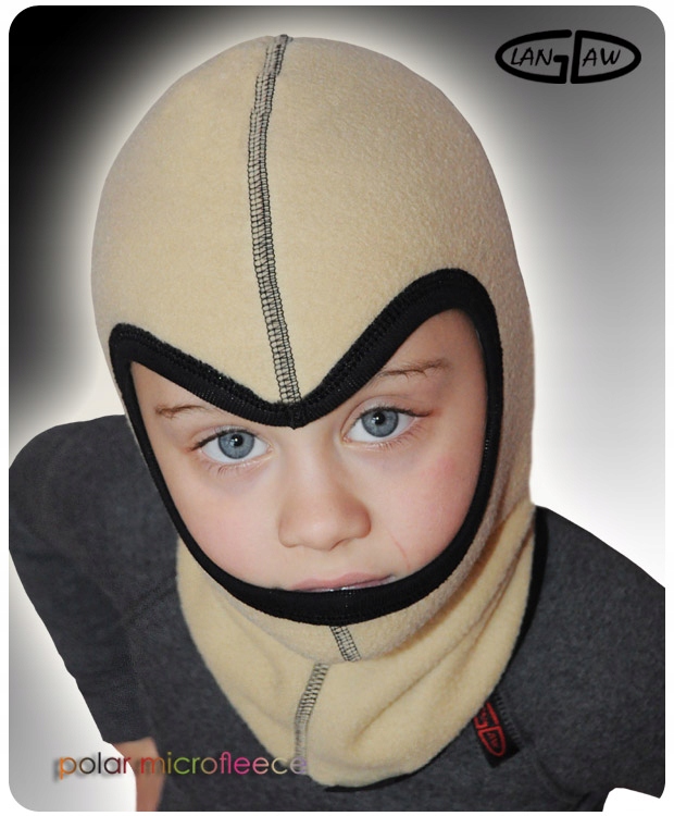 Polarowa KOMINIARKA ciepła JUNIOR BEŻOWA