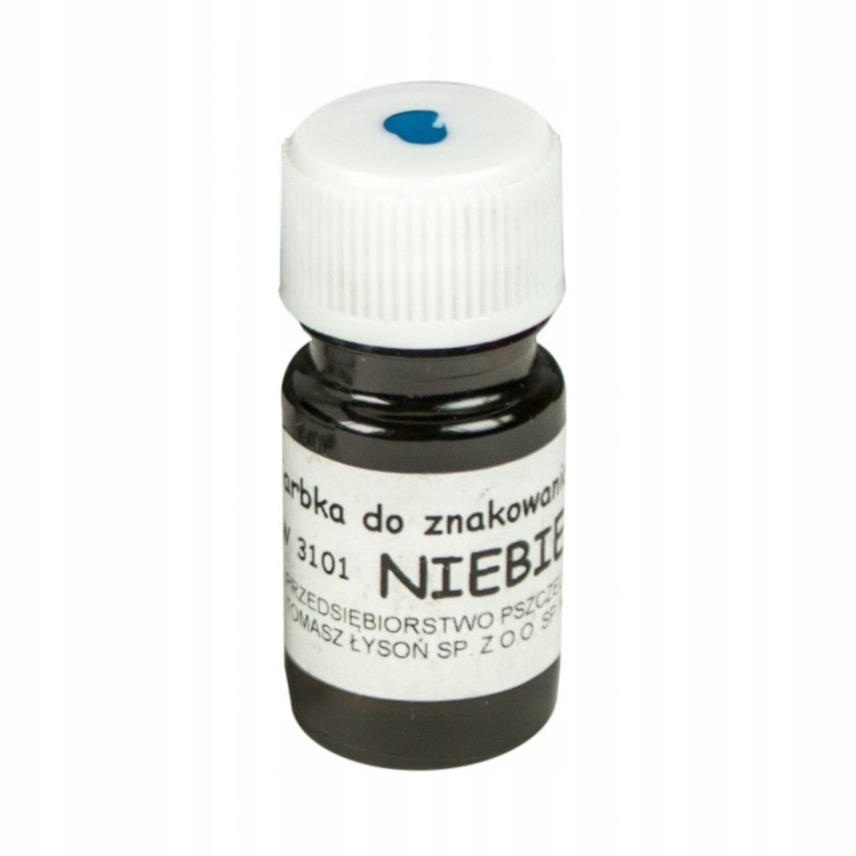 FARBKA NIEBIESKA do znakowania matek pszczelich