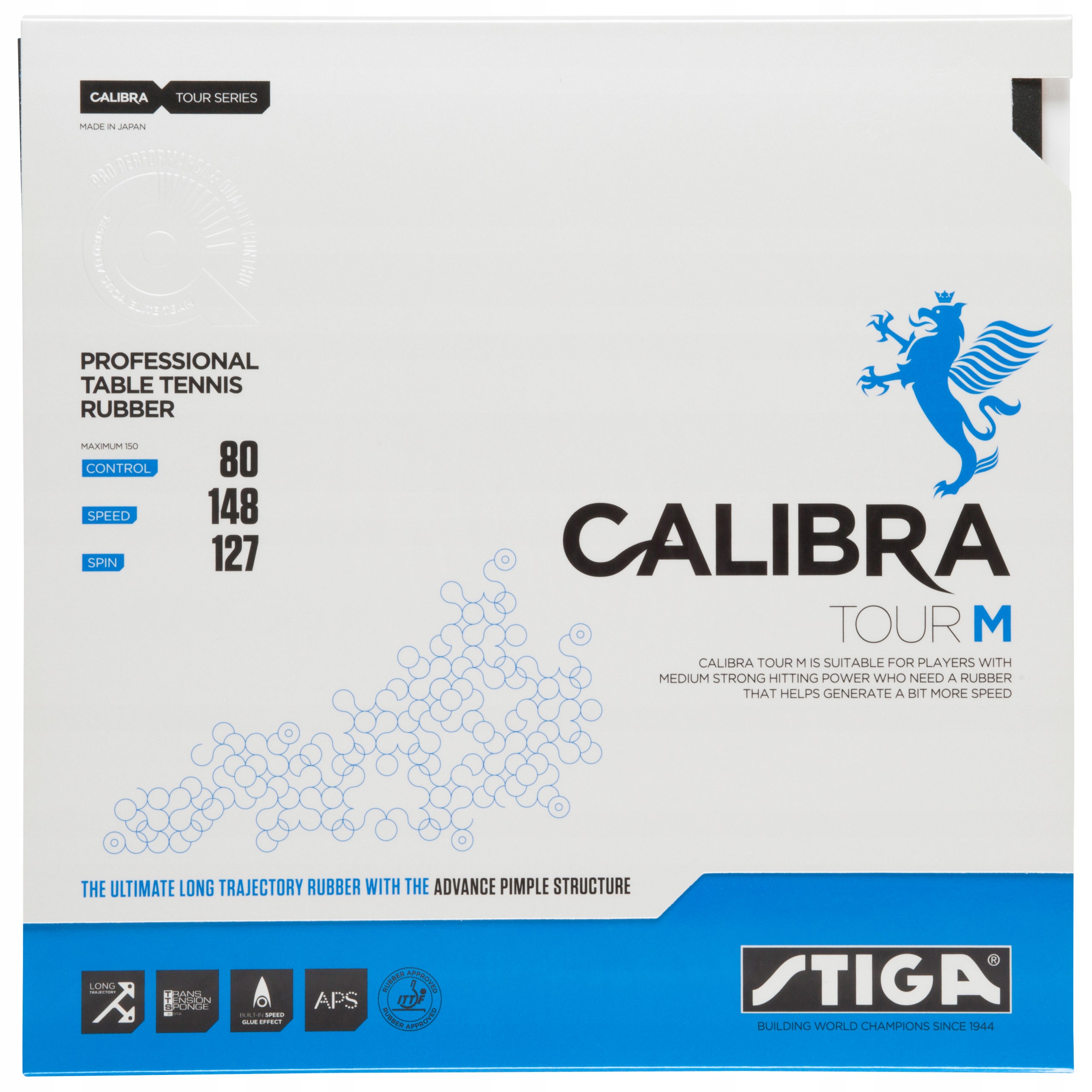 Obklad Stiga Calibra Tour M 1,9 červený