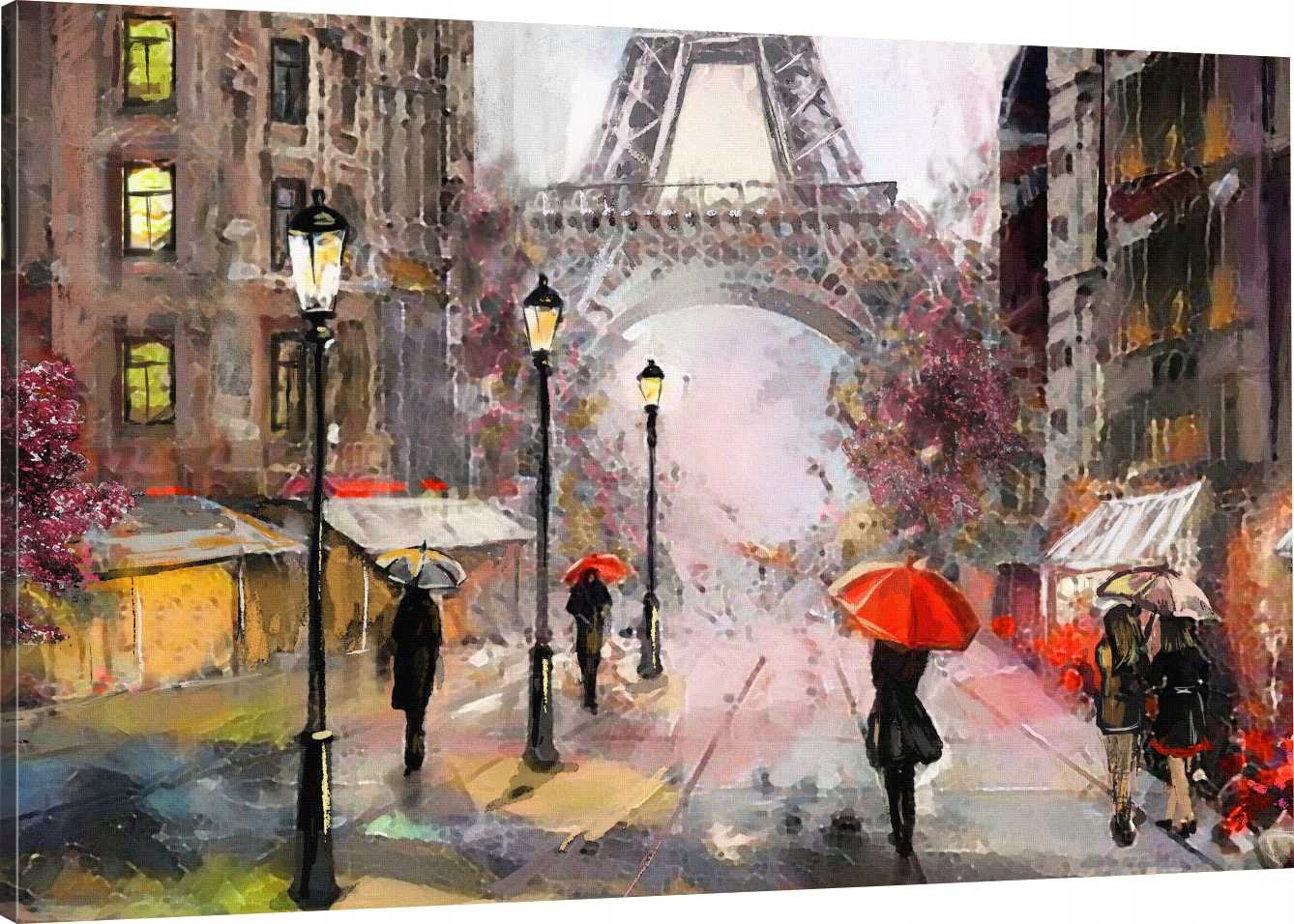 

Obraz Na Płótnie Akwarele Paryż 90x60 980 Wzorów