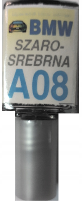 

Bmw A08 Silver Grey Metallic Lakier Zaprawka