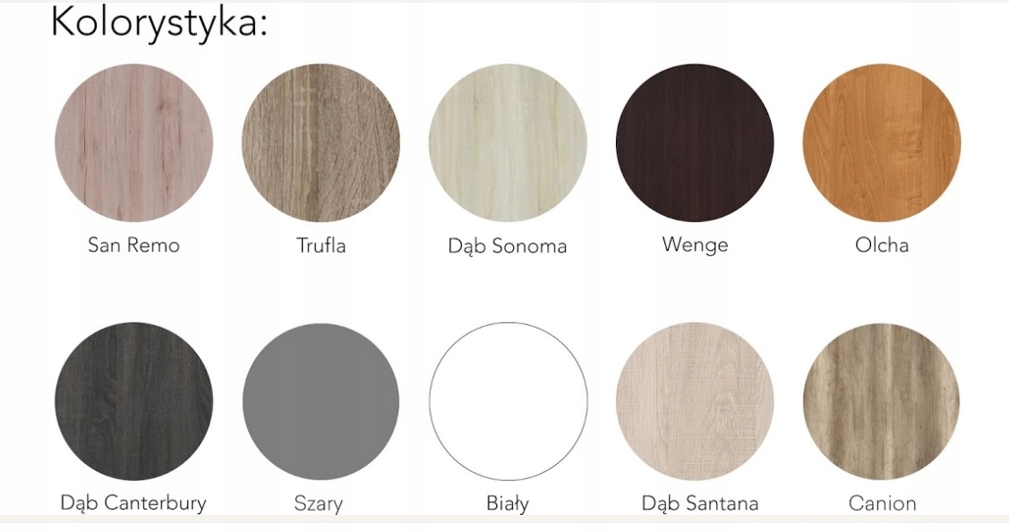 Szafa Kart 10 system meblowy szerokość 90 cm Kod producenta k-10