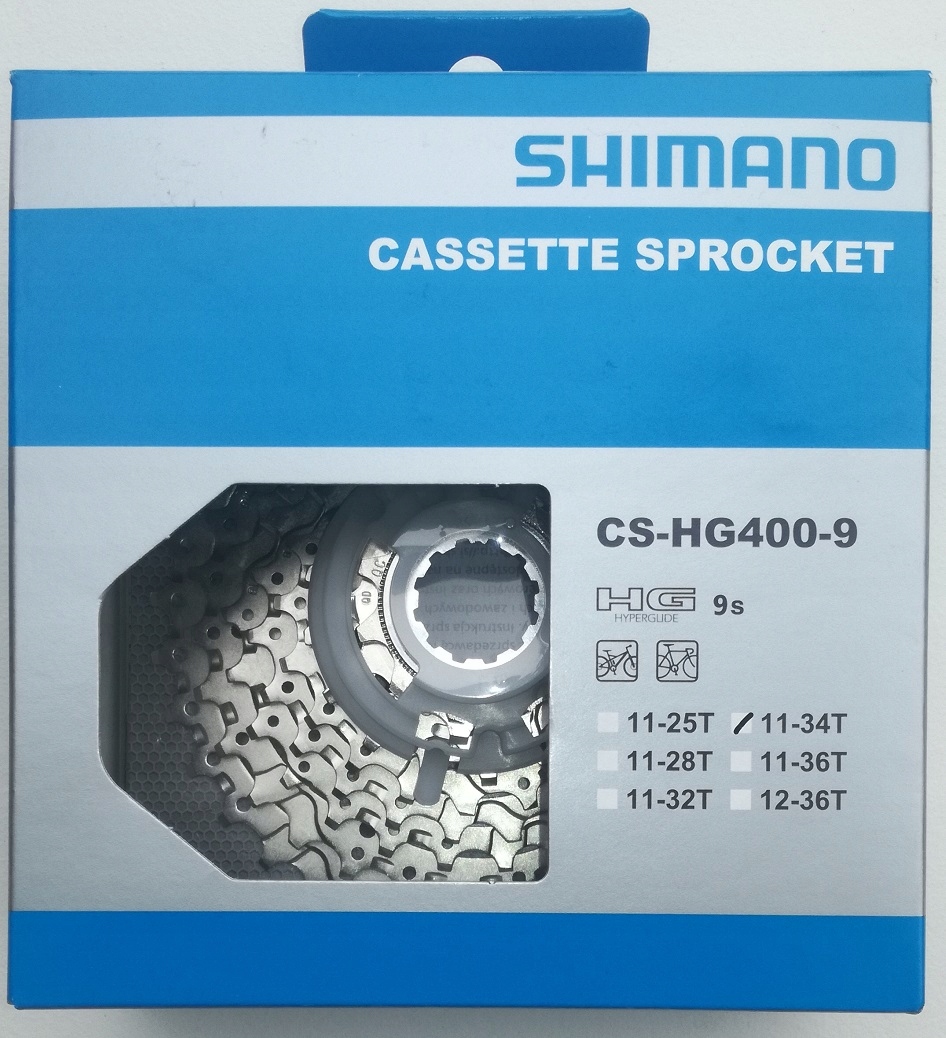 

Hit Kaseta 9-rzędowa Shimano Deore CS-HG400 11-34T