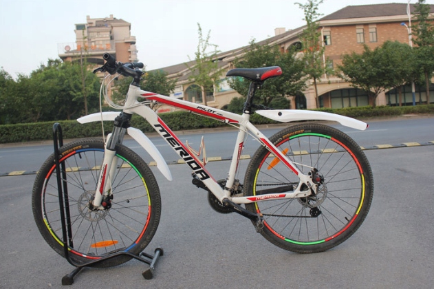 BŁOTNIKI ROWEROWE ZESTAW KOMPLET PRZÓD TYŁ WACHLARZE LED 26 27 28 29 BIAŁY Kod producenta WACHLARZ BIAŁY LED