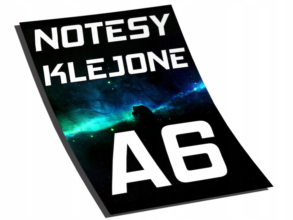 NOTESY BLOCZKI REKLAMOWE A6 100 szt. - 50 KARTEK