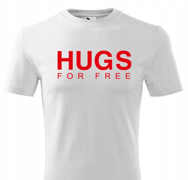

Koszulka Hugs For Free Nie Hugo Na Prezent L