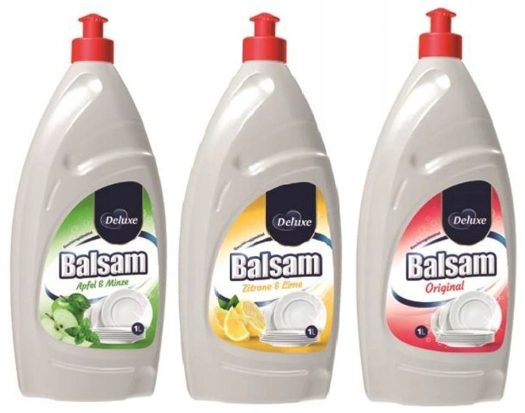 

Deluxe Balsam Do Mycia Naczyń 3x1l