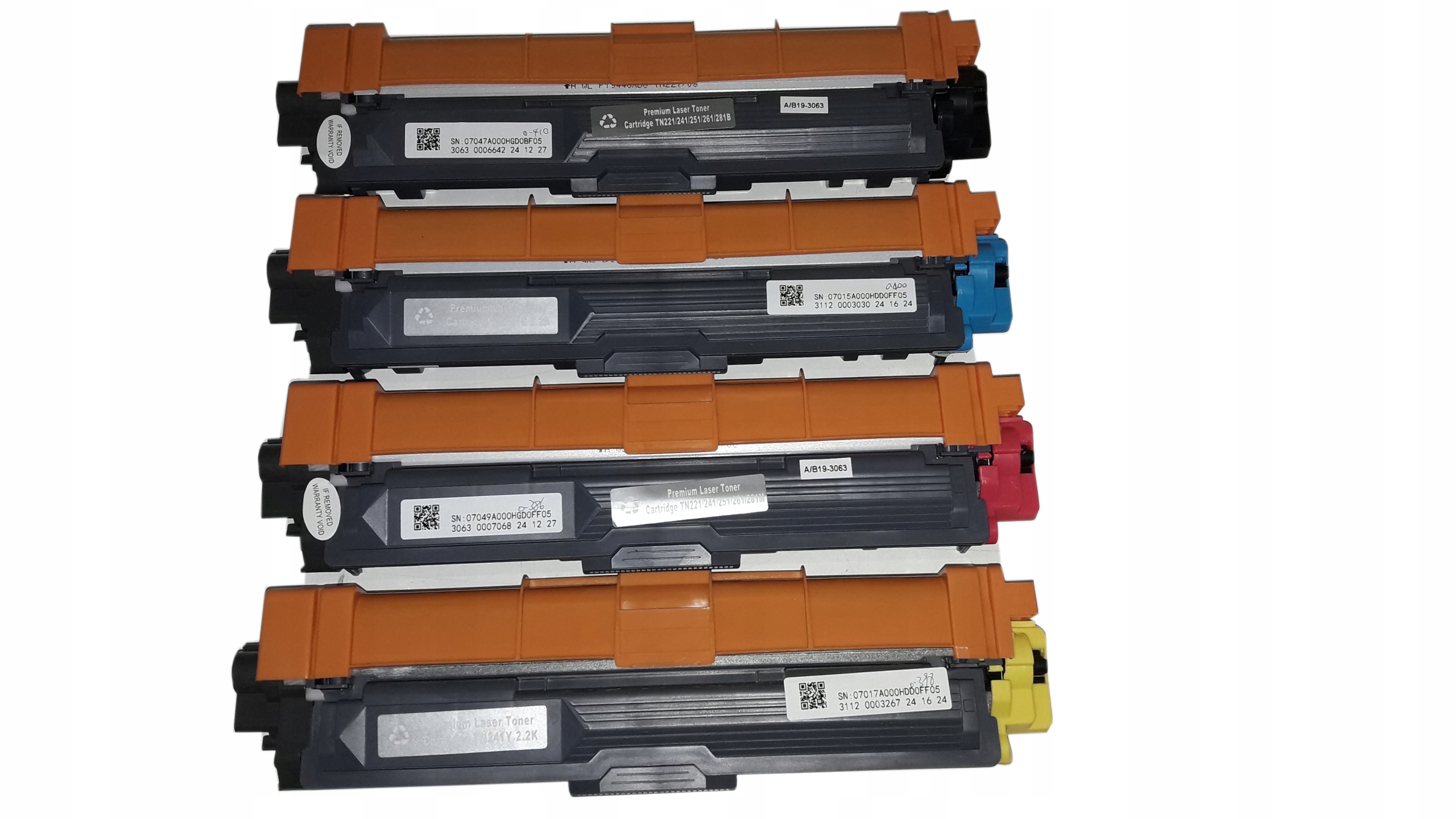 4x TONER DO BROTHER DCP 9015CDW TN241