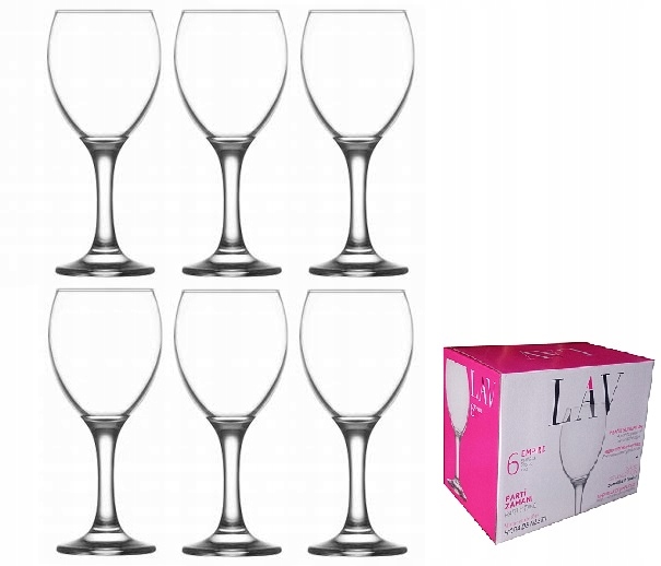 

Lav Empire kieliszki do wina 205 ml 6 szt W-wa