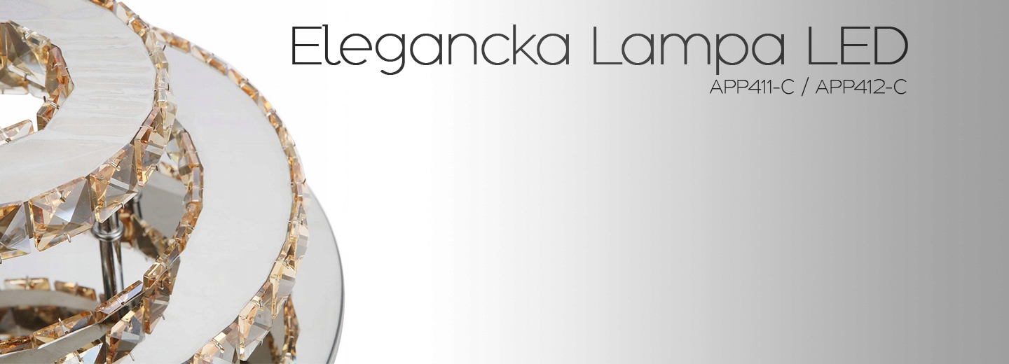 LAMPA SUFITOWA KRYSZTAŁ OKRĄGŁA PLAFON GLAMOUR 20W Rodzaj gwintu zintegrowane źródło LED