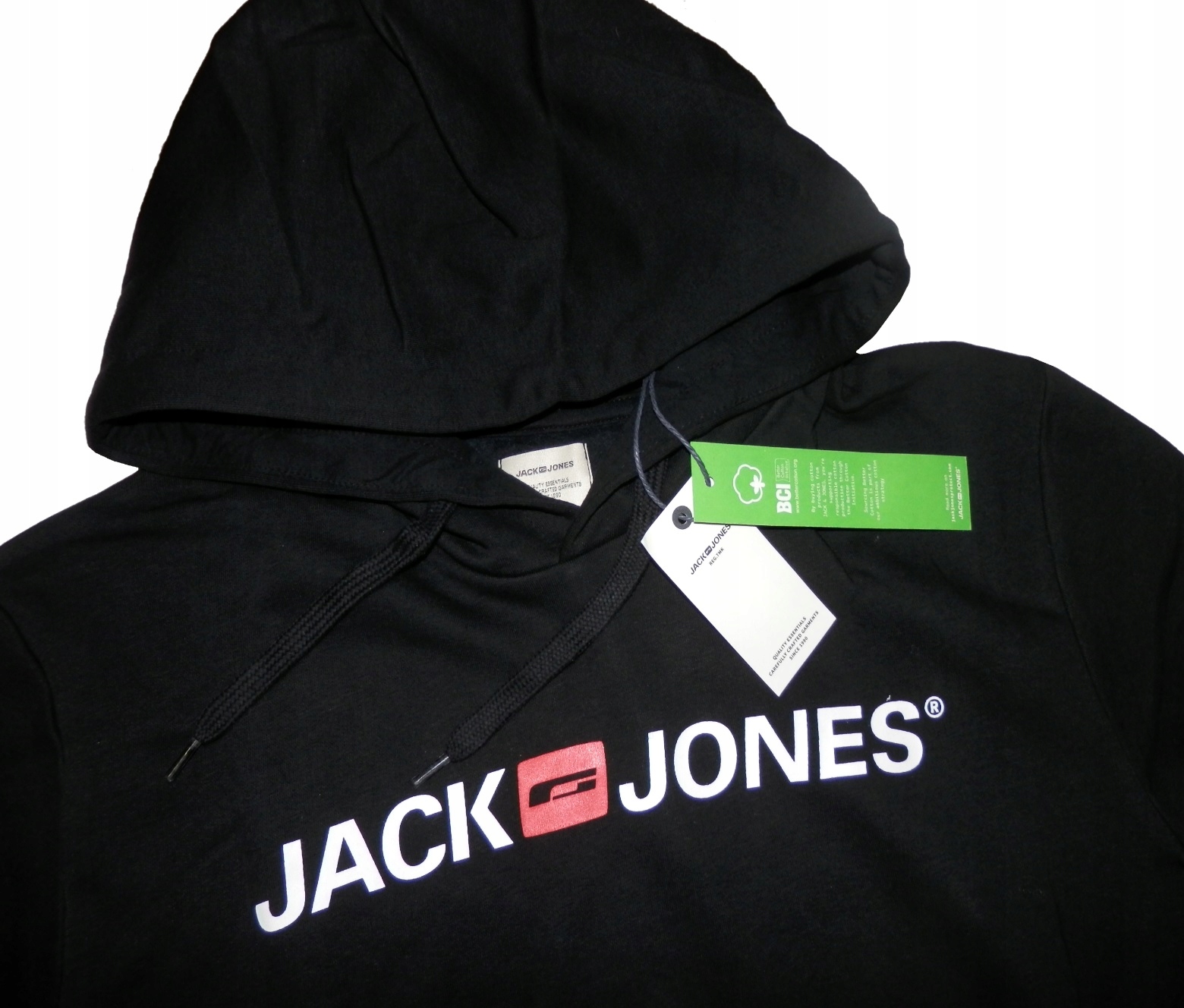 

Bluza Kaptur Jack & Jones Czarna 12137054 r. L