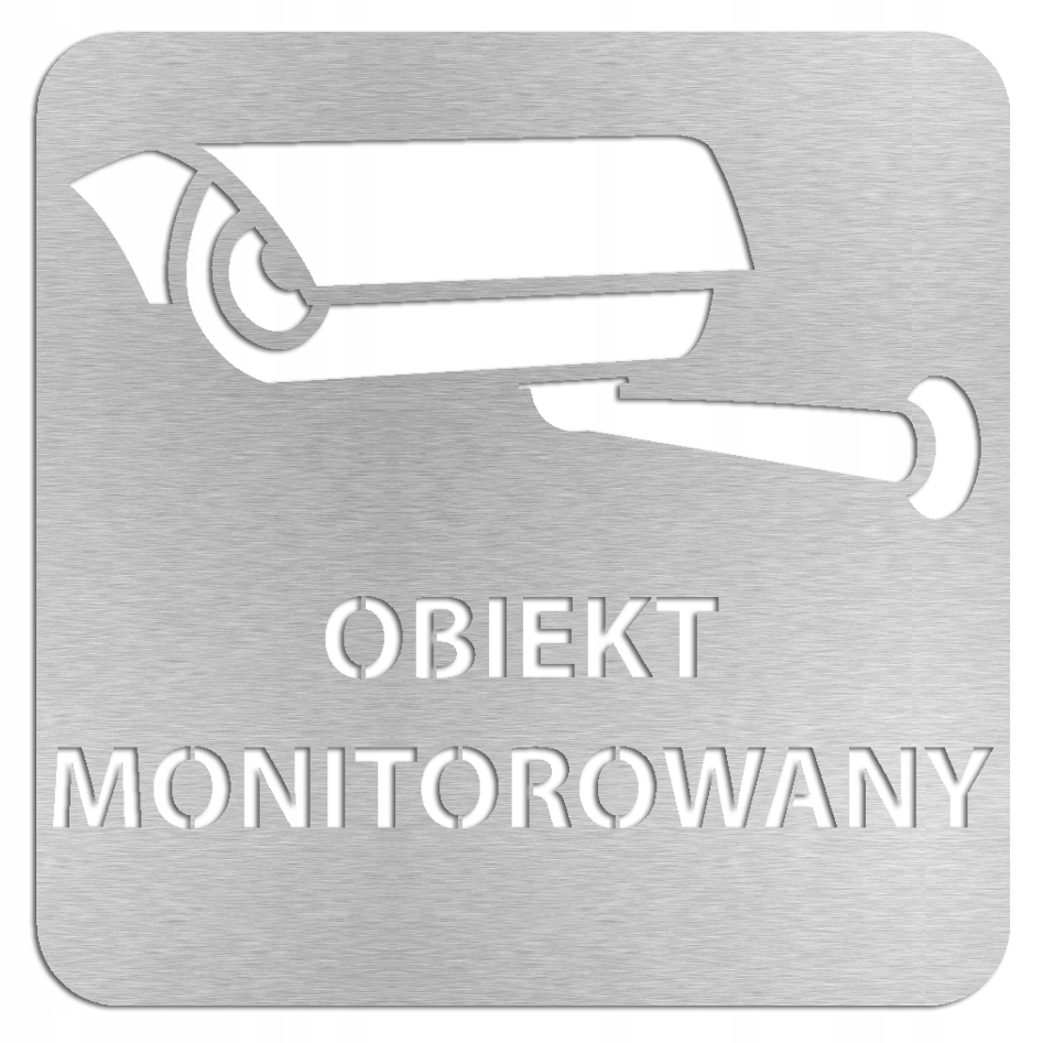 

Piktogram, Tabliczka, znak, Obiekt monitorowany