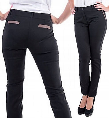 

Spodnie Damskie Cygaretki Rurki 36-54 r. 42