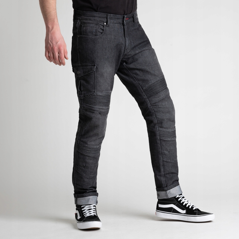Spodnie jeansowe BROGER Ohio Washed Black W38L34.