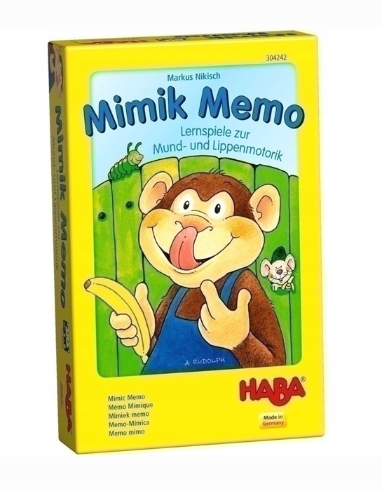 

Haba Gra logopedyczna Mimik Memo ćwiczenie ust