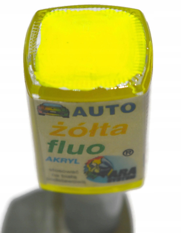 FLUOR ŻÓŁTY ZAPRAWKA LAKIER FARBA 10 ML ARA