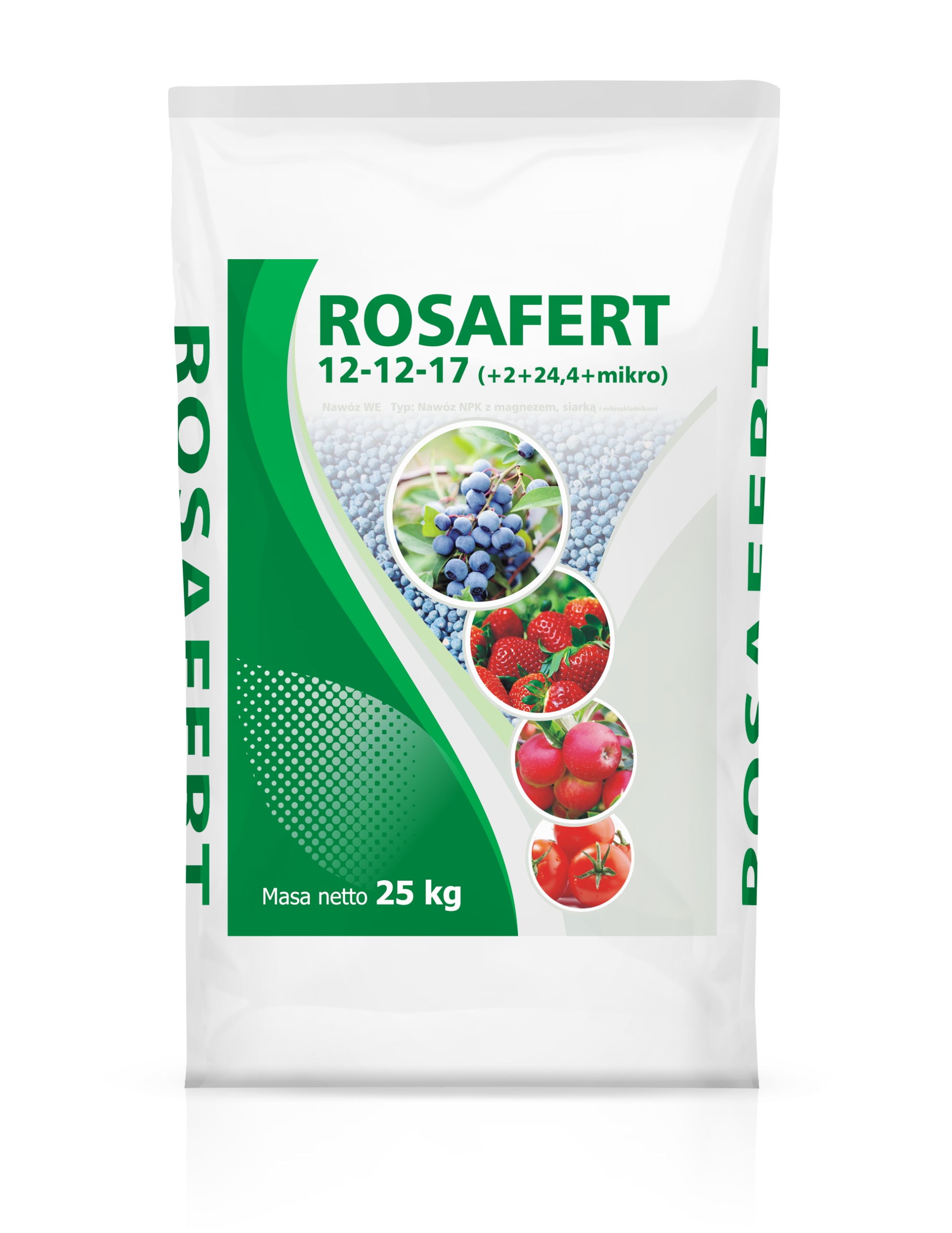 

Nawóz Rosafert 12-12-17-2 mikroskładniki