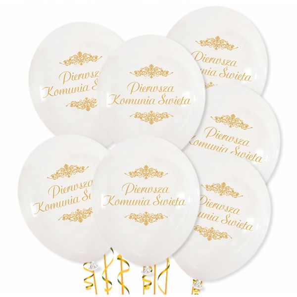 

Zestaw balonów Pierwsza Komunia Święta balony 10