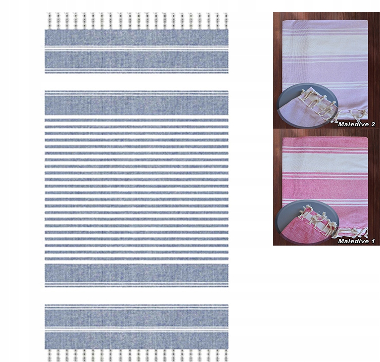 RĘCZNIK KĄPIELOWY FOUTA CHUSTA PLAŻOWA PAREO BASEN Rodzaj pareo