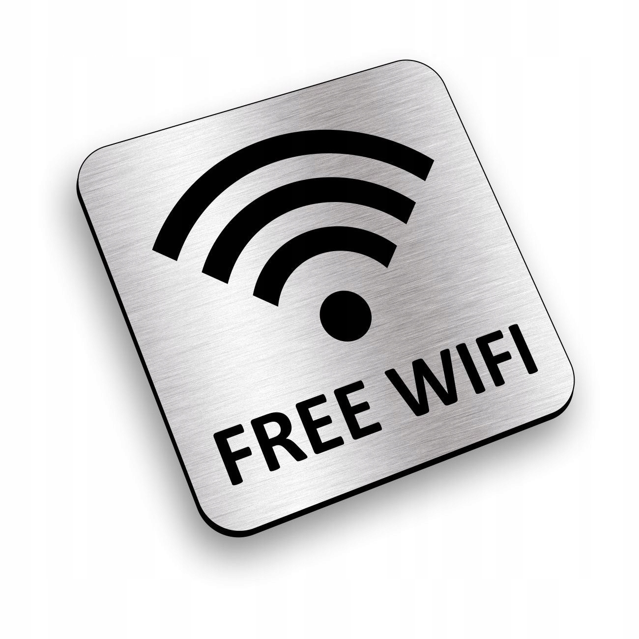Tabliczka FREE WIFI 10x10cm