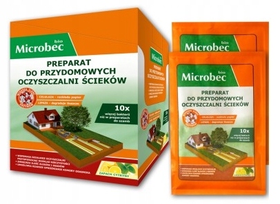 

Microbec Bio bakterie do szamba 18 saszetek Bros