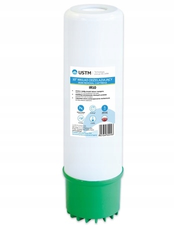 

Filtr Do Wody Wkład 10' Odżelaziający IR10 Ustm