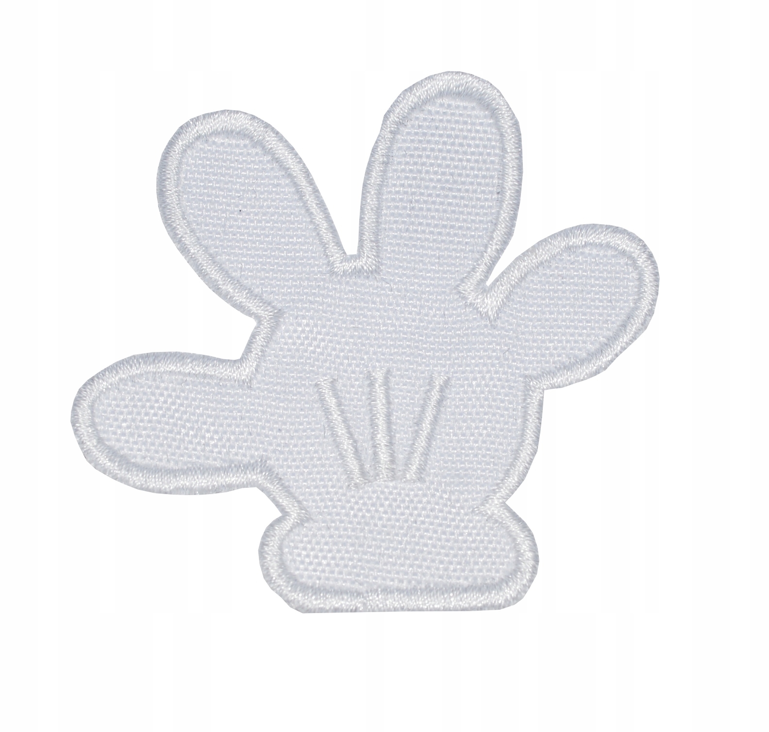 

Naszywka Aplikacja Łatka Termo Łapka Myszka Biała