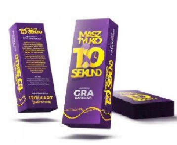 

Masz Tylko 10 Sekund Gra Imprezowa Karty