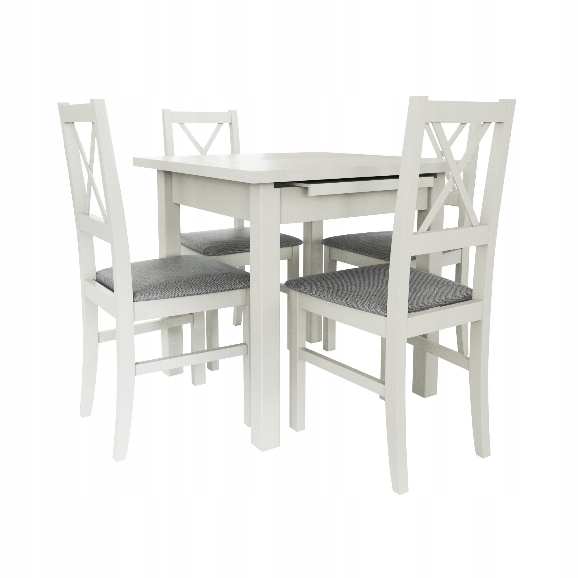 Solidny stół Max 7 i 4 krzesła NILO 10