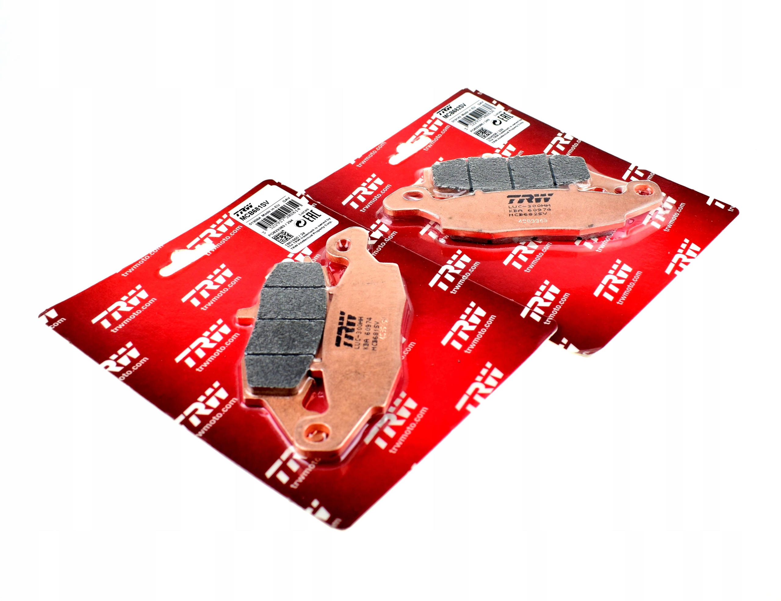 MCB681SV MCB682SV - Передні гальмівні колодки TRW ER6 - N ER-6-F