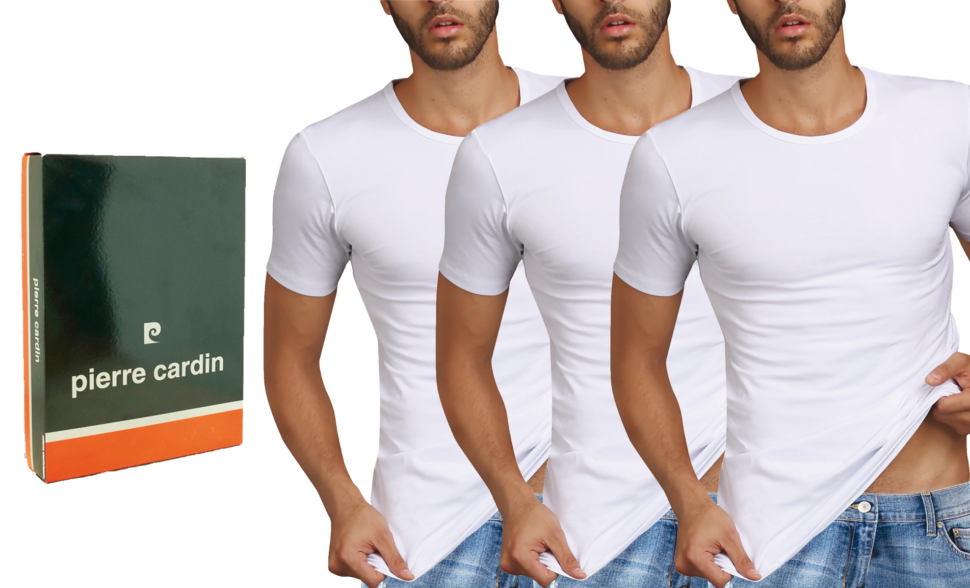 

Zestaw koszulki 3 Pak PCU100 Pierre Cardin r XL
