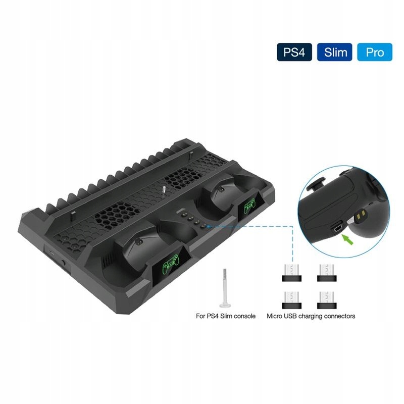PODSTAWKA CHŁODZĄCA ŁADOWARKA STOJAK PS4 SLIM PRO Kod producenta TP4-18119-0