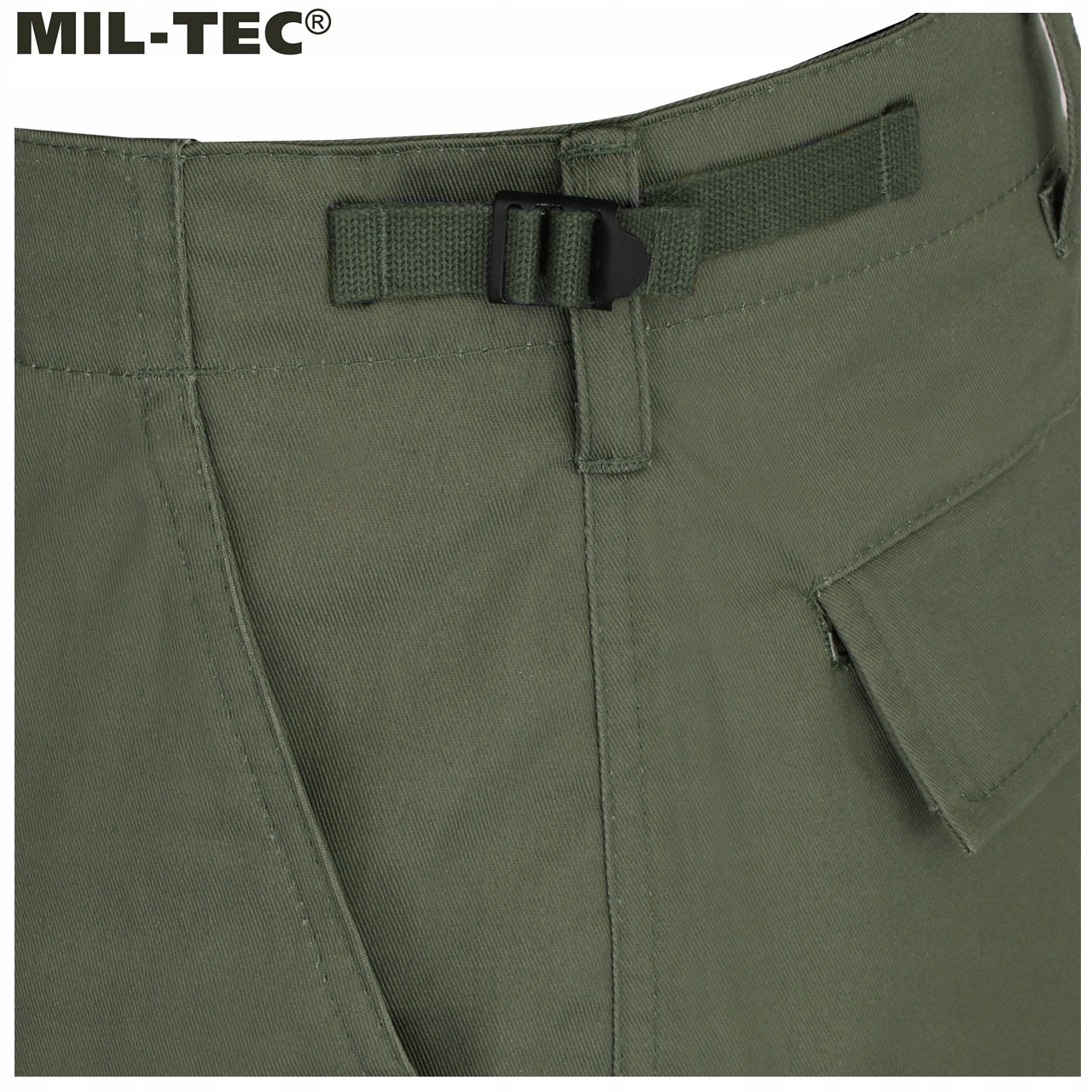 SPODNIE Trekkingowe BDU 2w1 ZIP OFF Mil-Tec Olive S Liczba kieszeni 6