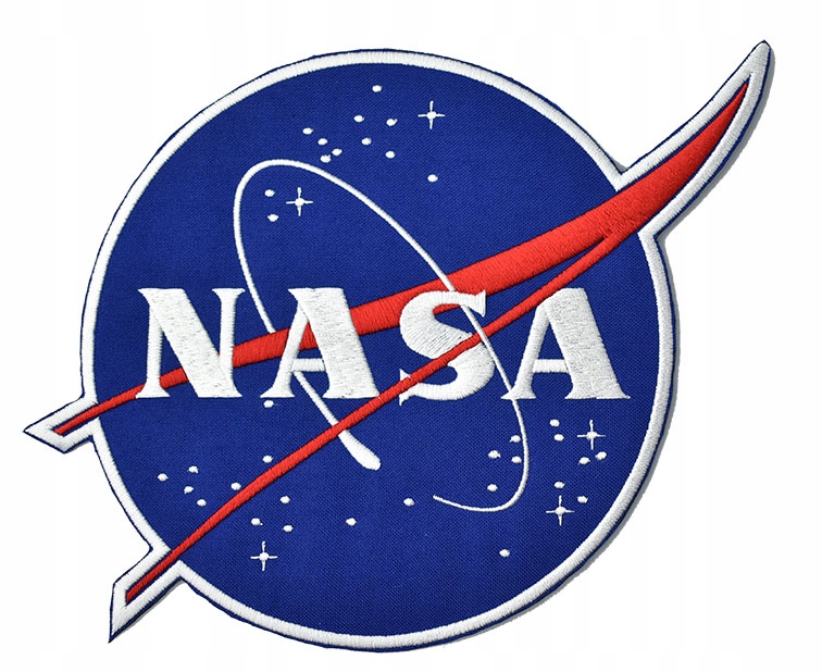 Logo Nasa 21cm naszywka termo