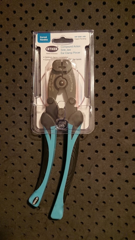 Szczypce do opasek zaciskowych boczne OETIKER Producent code 14100499