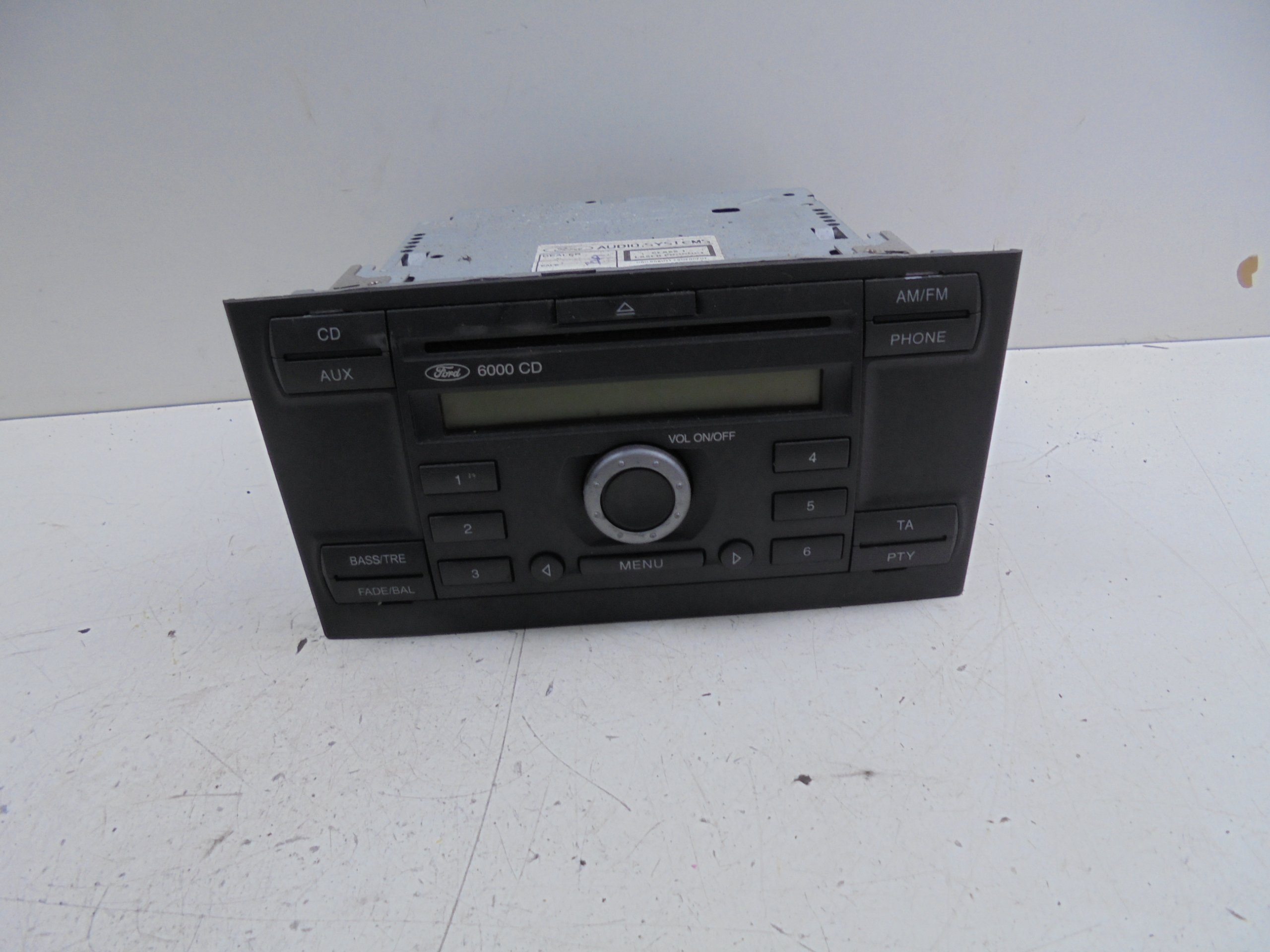 RADIO 6000CD 5S7T-18C815-AE FORD MONDEO MK3