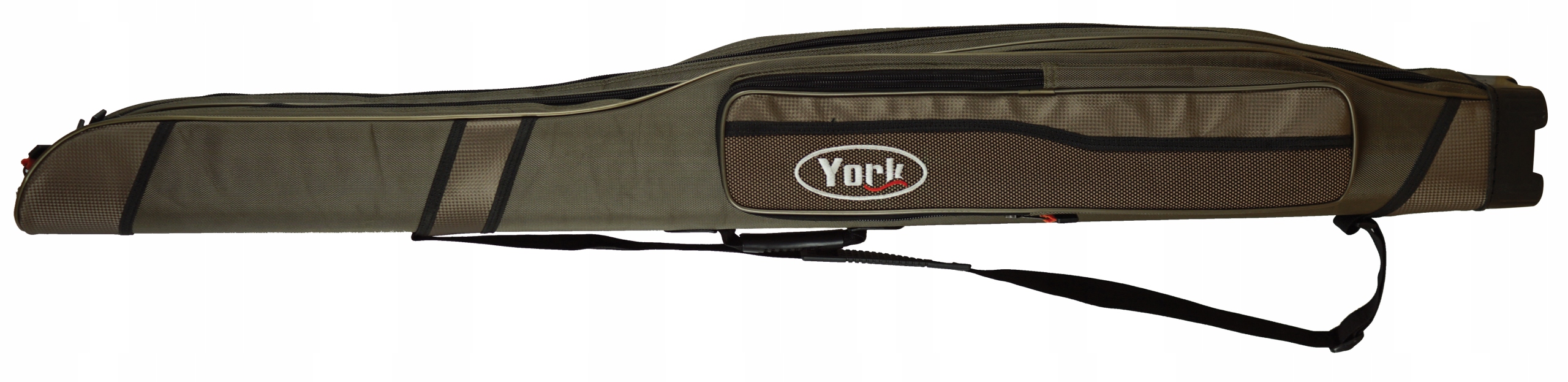 Pokrowiec Na Wędki York Exclusive 2-KOMOROWY Usztywniany 135cm