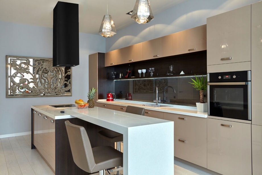 OKAP WYSPOWY TOFLESZ SANDY ISLAND CZARNY MAT+PILOT Rodzaj okapu wyspowy